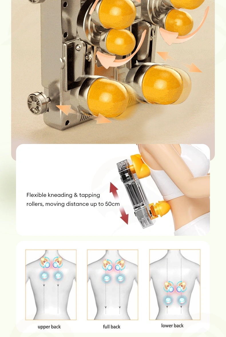 Shiatsu kneading tapping massage chair