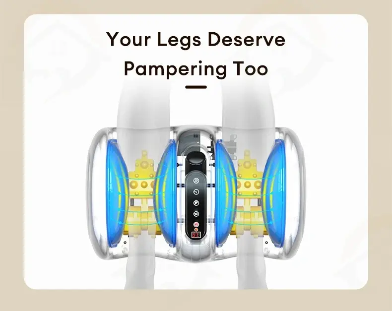 7 CE certification portable calf and foot massager manufacturer