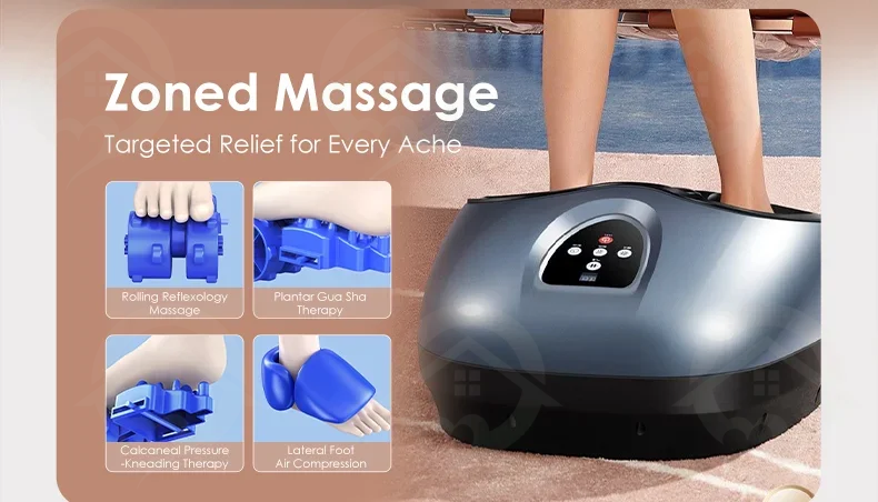 Massage mattress massage zones neck to foot