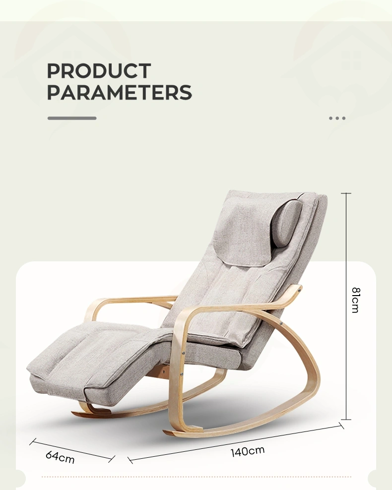 Leisure wooden massage chair for home