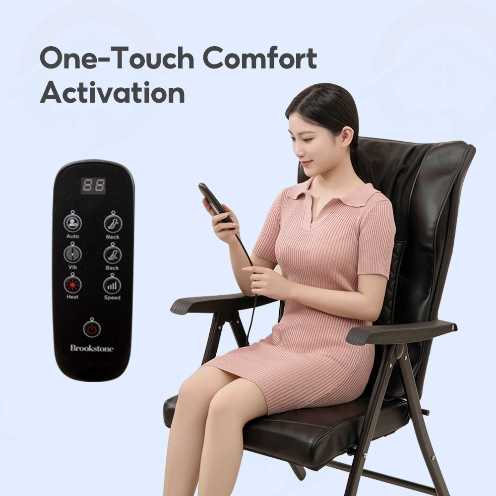 Famous Folding Massage Recliner Chair - Portable Adjustable Shiatsu Neck & Back Massage Chair with Heat for Home Office Manufacturers, Factories