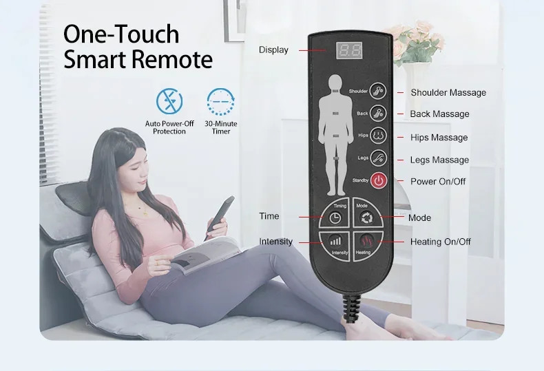 06-828-vn-massage-mattress-remote-control-settings