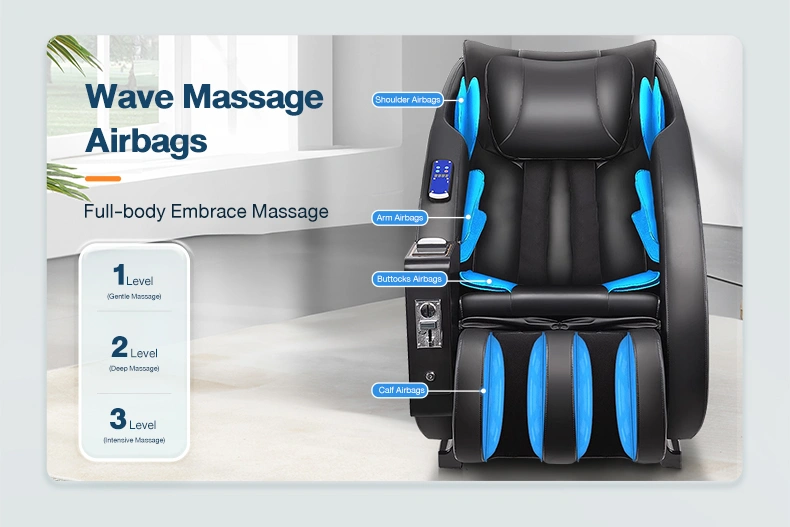 9 wave-like airbag compression massage