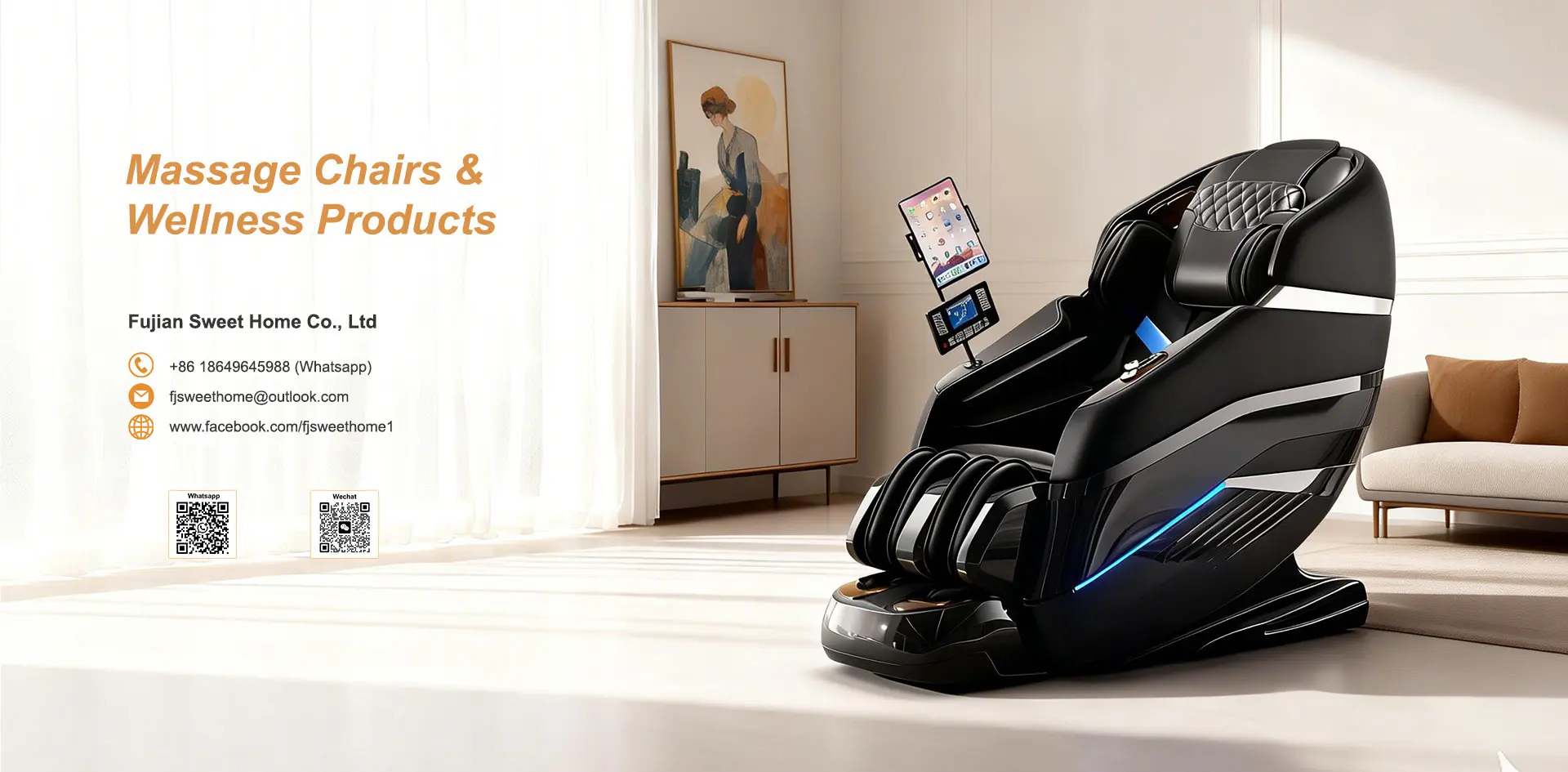 FUJIAN SWEET HOME CO., LTD - Premium Massage Chair Manufacturer Factory Overview