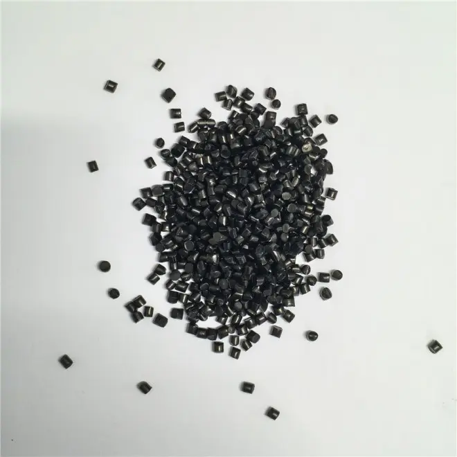 High Concentration PE Black Masterbatch Eco-friendly 260°C Heat Resistant for Blown Film Injection Extrusion