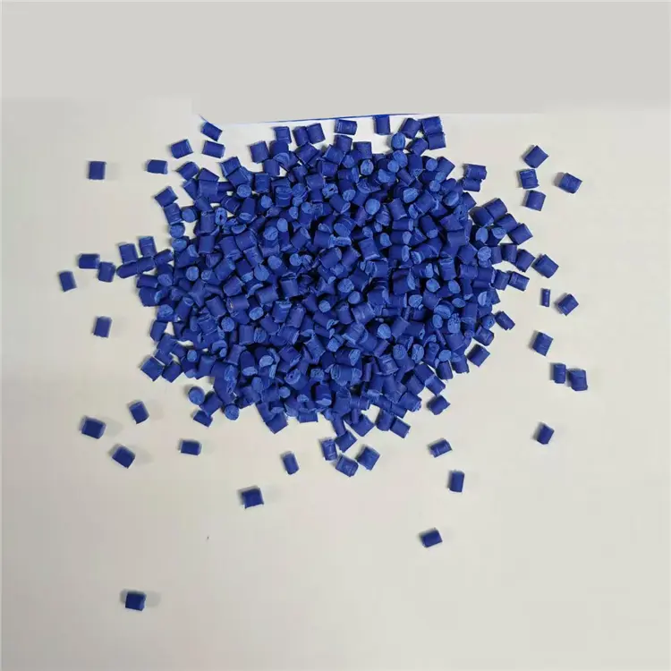 China High Concentration Blue Masterbatch PE Carrier for Plastic Injection Blowing Film Coloring Company, Factories