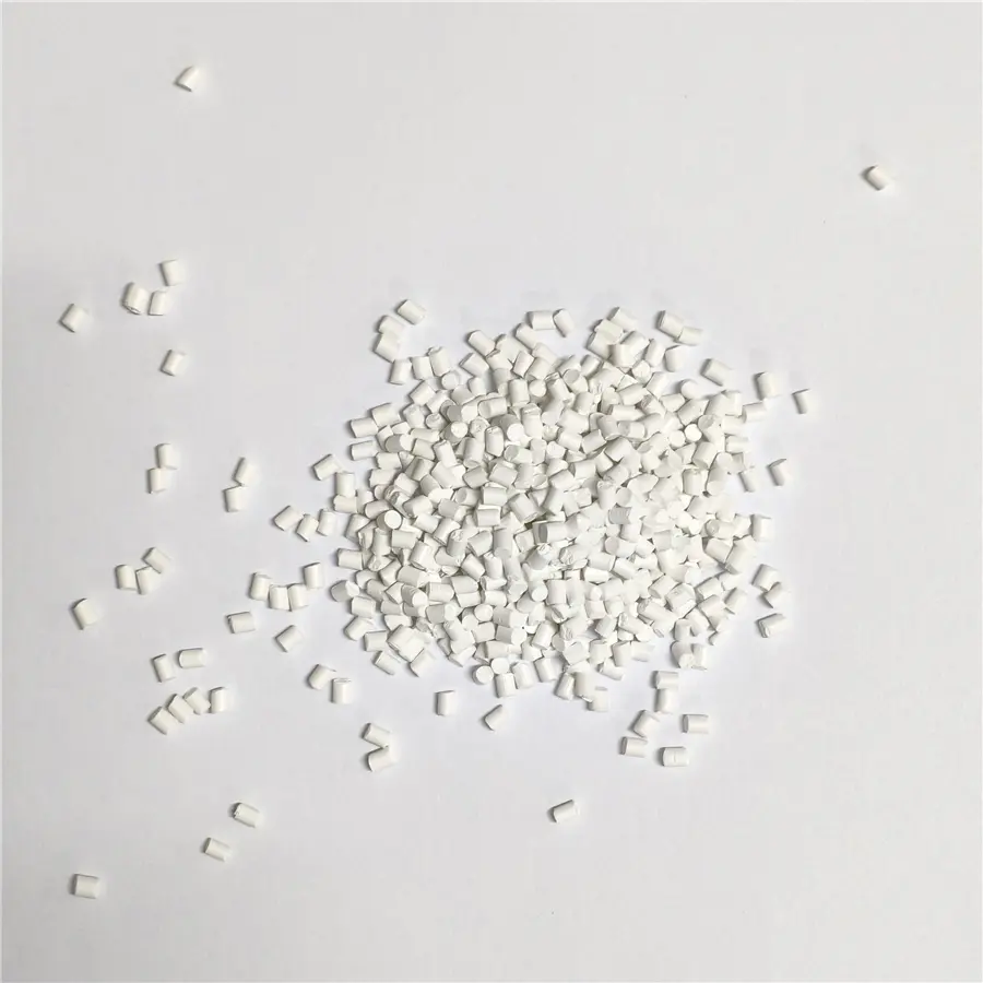 Custom High Concentration PE White Masterbatch Non-toxic Weather Resistant for Injection Molding Blown Film Extrusion Plastic Coloring Companies, Suppliers