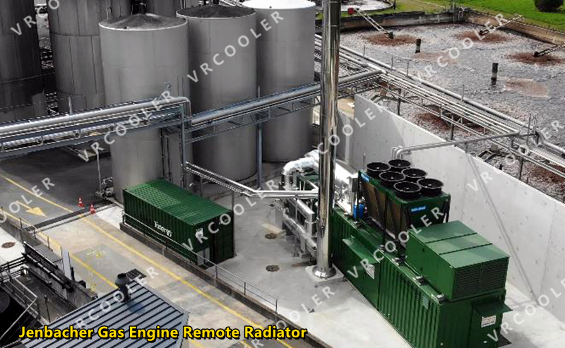 Jms316 GS-N. L Radiador de Gás do Motor Gerador Sistema de Resfriamento do Motor