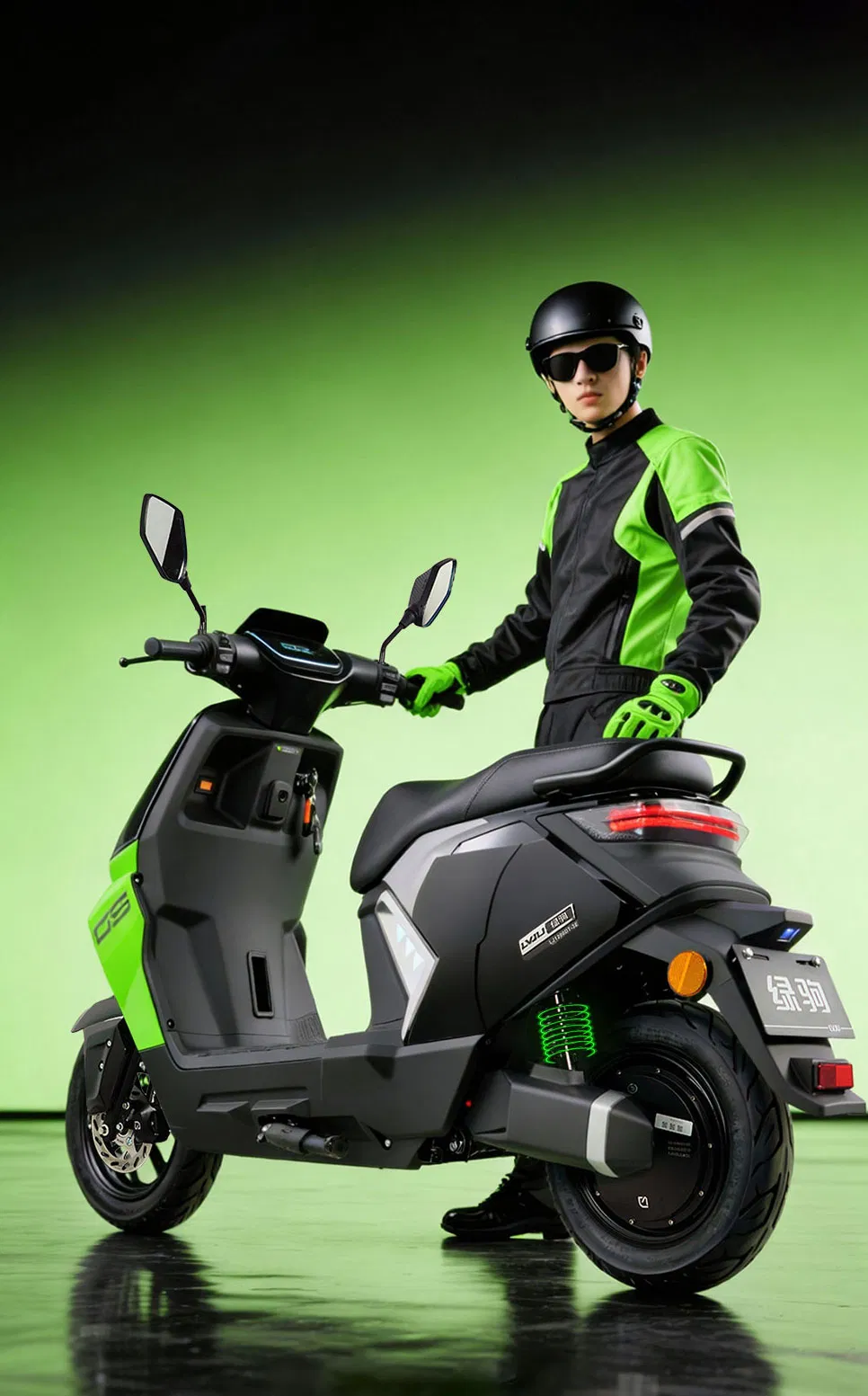 Desempenho Urbano 72V Powertrain Mkg Mighty Poiet Scooter Elétrico Motocicleta para Segurança