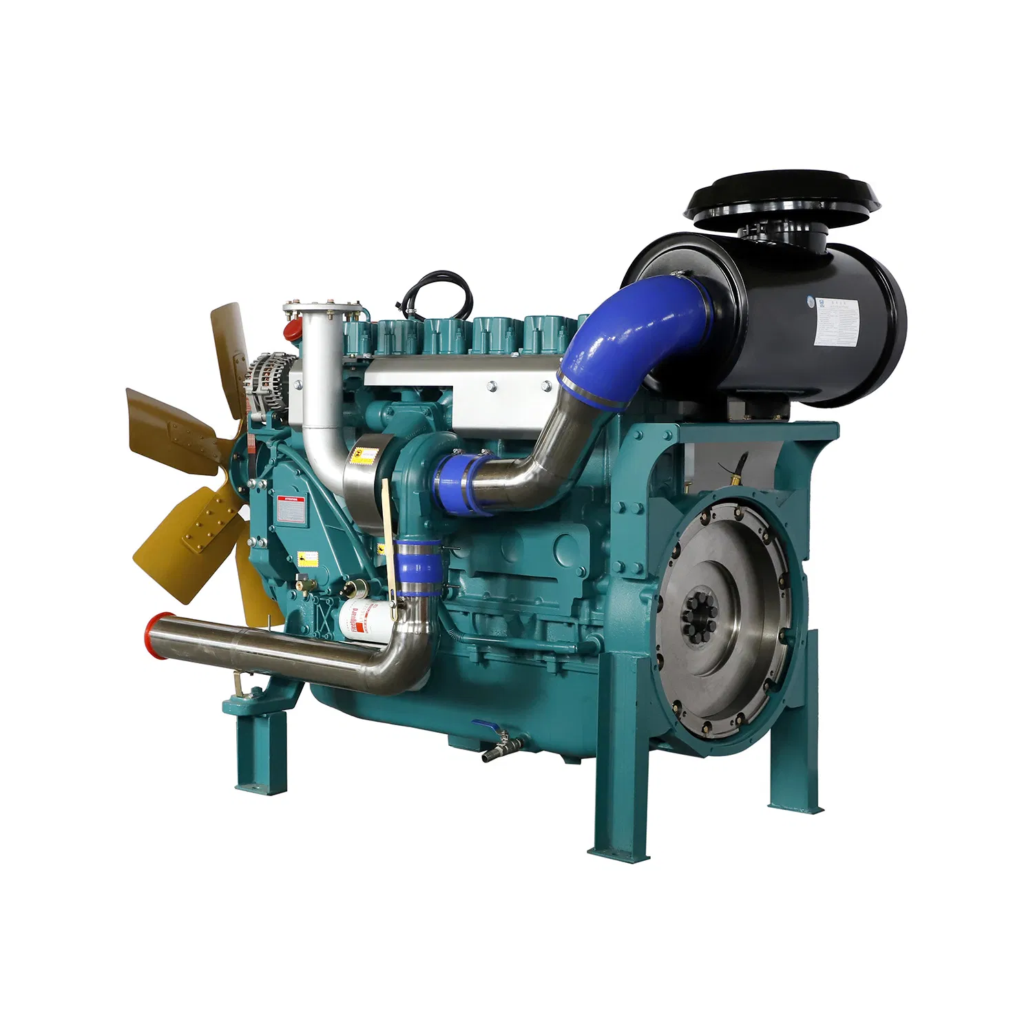 Novo 6 Cilindros Motor Diesel Refrigerado a Água/ Conjunto Gerador Diesel/ Motor de Bomba Marinha com Certificado CE
