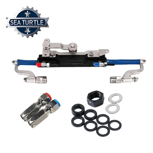 Motor de Popa para Iate 300HP Sistema de Direção para Navios Peças Suzuki Marine