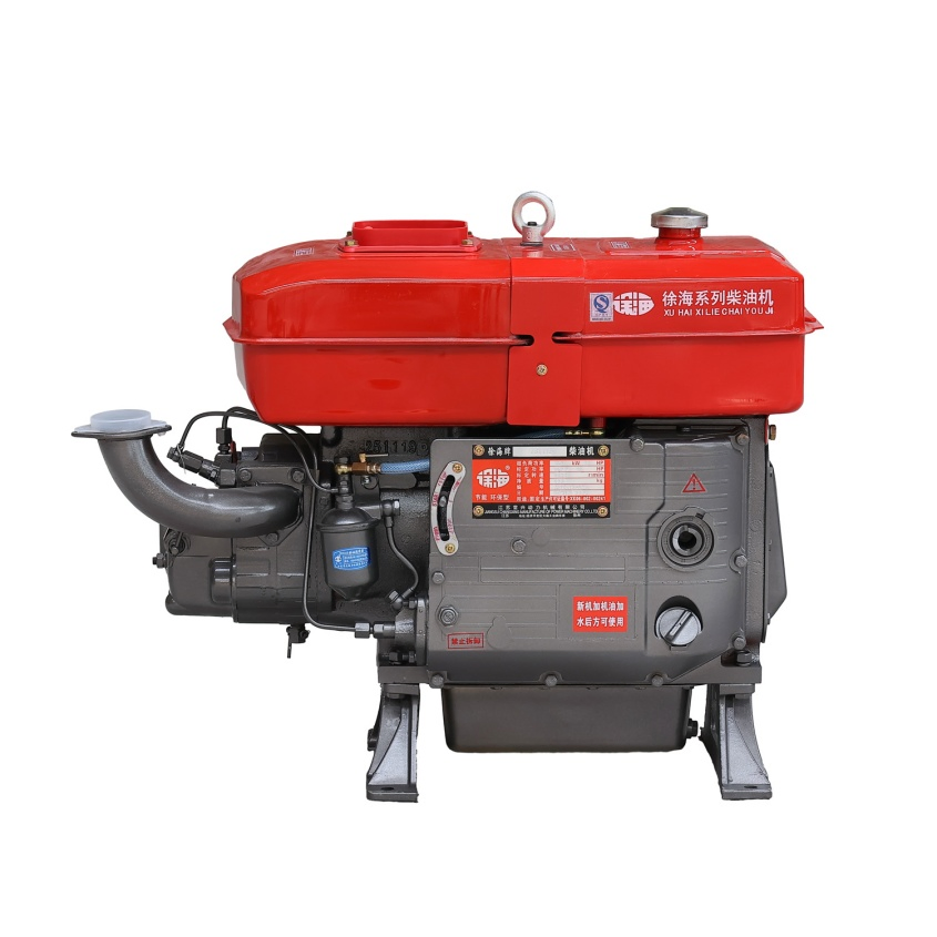 Motor Diesel Compacto Silencioso Turboalimentado Supercarregado Mecânico de Cilindro Único Refrigerado a Ar Xuhai