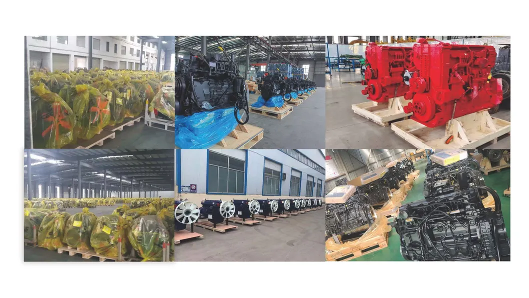 Tour de fábrica do Conjunto de Motor Diesel Turboalimentado