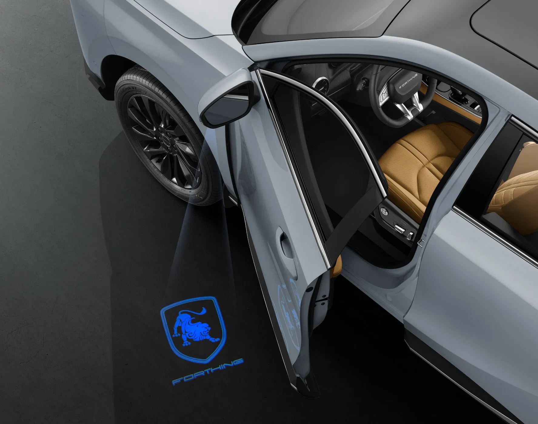 Carro SUV HEV Trem Elétrico Uso Eficiente de Energia