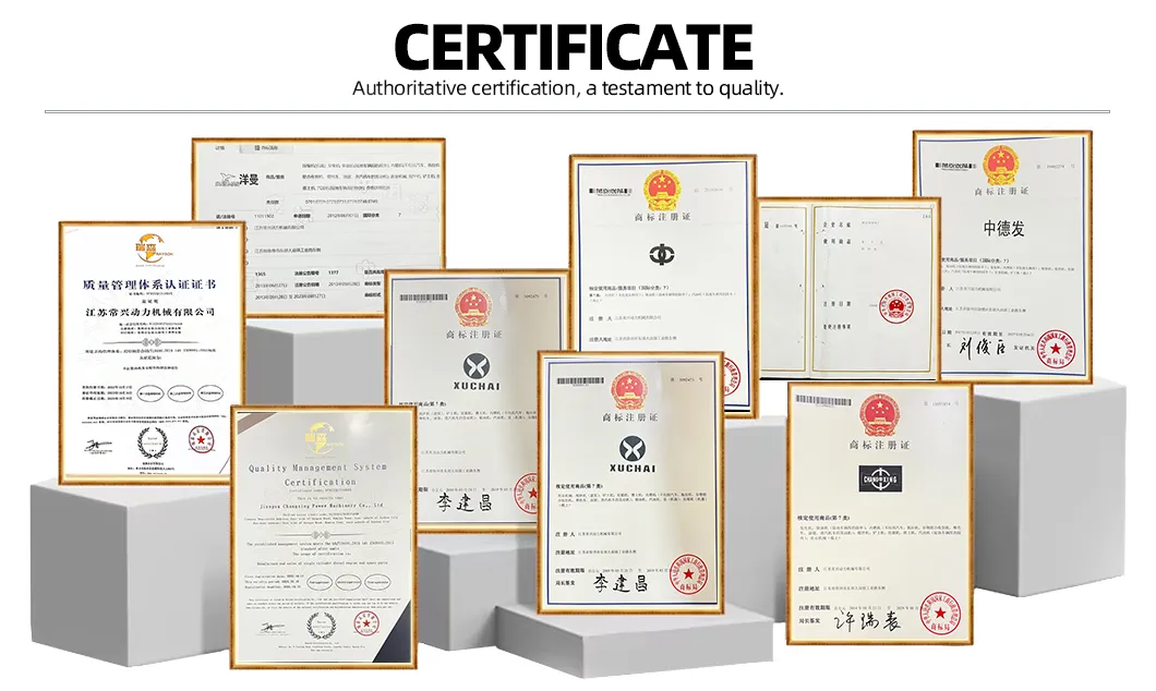 Certificados de Qualidade