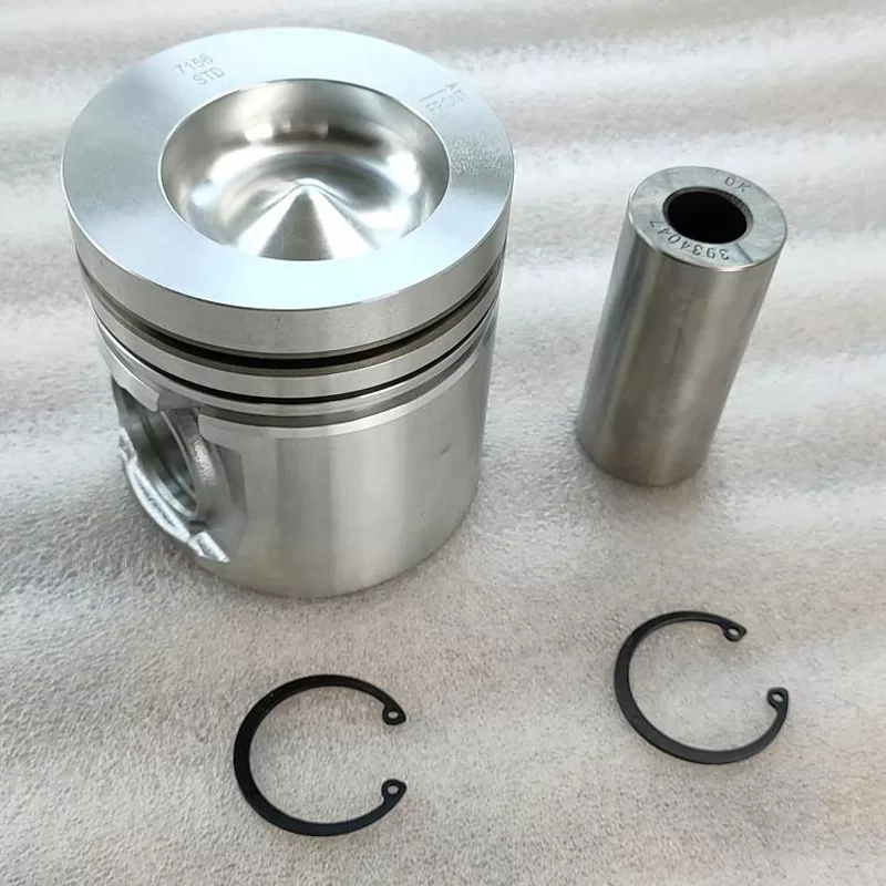 3907156 Piston de Alumínio Fundido para Cummins 6bt 6BTA 5.9L Motor Diesel 102mm Diâmetro Alumínio Fundido com Revestimento de Saia de Grafite Substitui 3802100 A77419