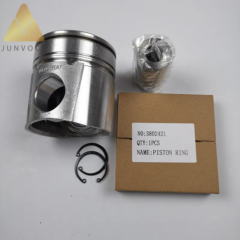 Novo Conjunto de Pistão Padrão para Motor Diesel Cummins 6bt5.9 3802747 3802421