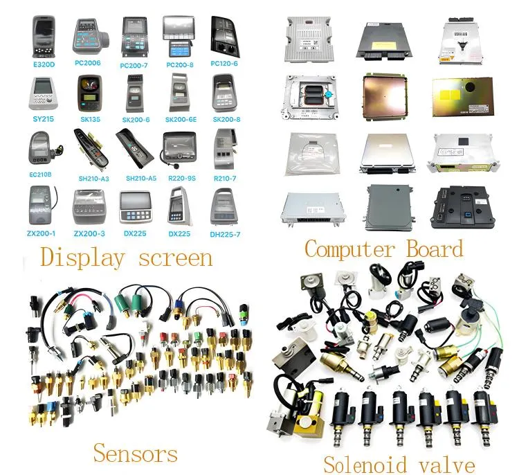 Peças de Reposição para Máquinas de Construção 4898111 PC1100 PC1250 PC2000 PC60-8 PC200-8mo Unidade de Controle do Motor 0281010253 ECU