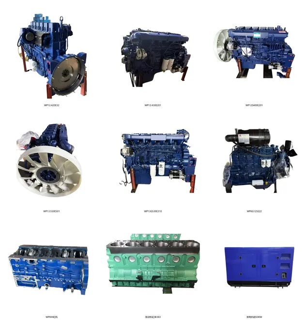Weichai Wp10.336e53 Wp10 Montagem de Motor Diesel 336HP Euro 5