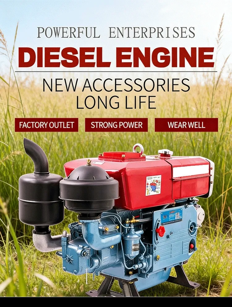 Zs1100 Arranque Manual 15HP Motor Diesel de Cilindro Único Refrigerado a Água Changfa Changchai