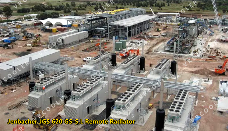 Sistema de Resfriamento do Gerador de Navio do Radiador do Motor a Gás Jenbacher Jmc 208 GS Ll