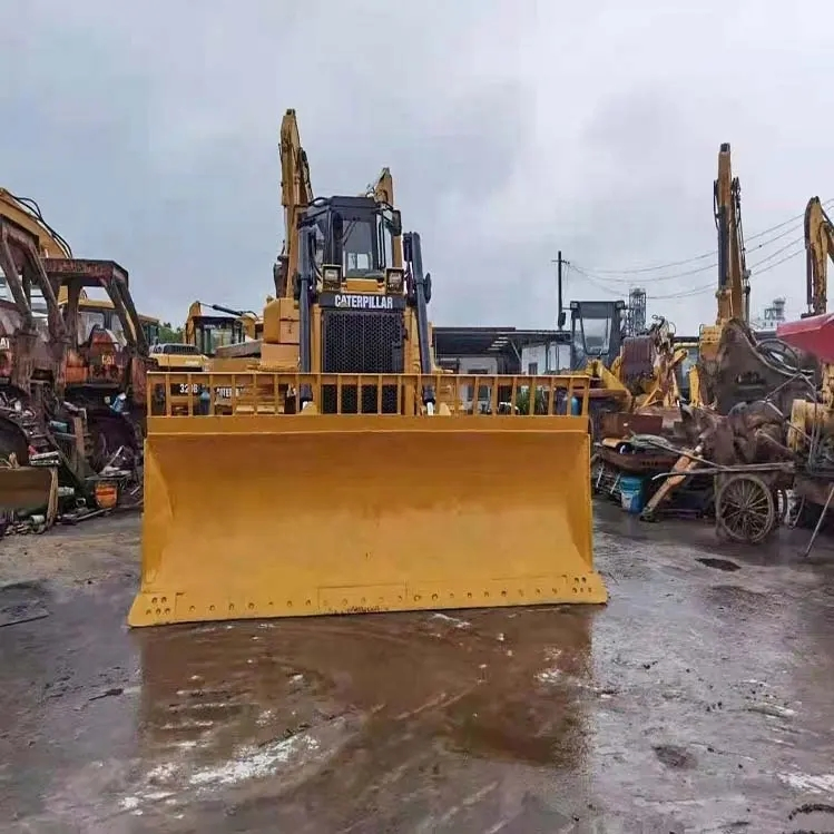 Escavadeira Cat D6h Origem Japão Recondicionada Operação Mecânica Movimento de Terra Escavadeira D6d D6 D6g Bulldozer 3306 Motor D5g, D6d, D6h, D7h, D8r, D9r, D10n