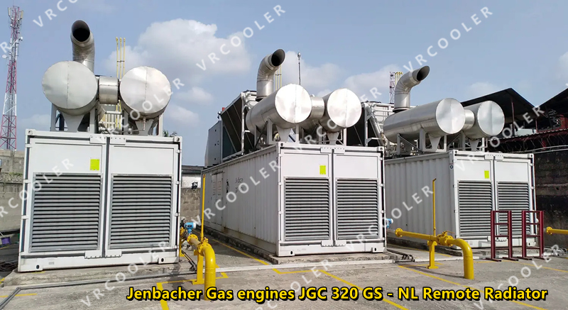 Jms316 GS-N. L Radiador de Gás do Motor Gerador Sistema de Resfriamento do Motor