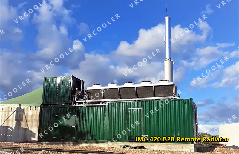 Jms316 GS-N. L Radiador de Gás do Motor Gerador Sistema de Resfriamento do Motor
