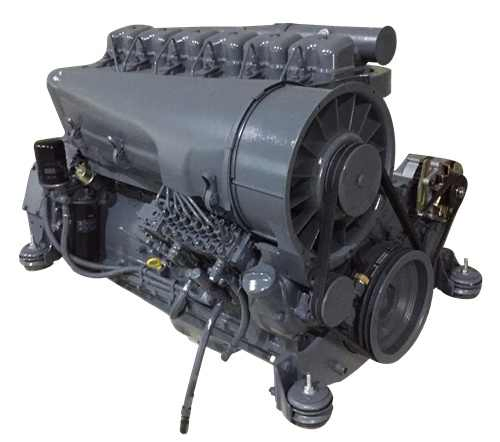 Qualidade Original Motor Turboalimentado Deutz Refrigerado a Ar 6 Cilindro Bf6l913