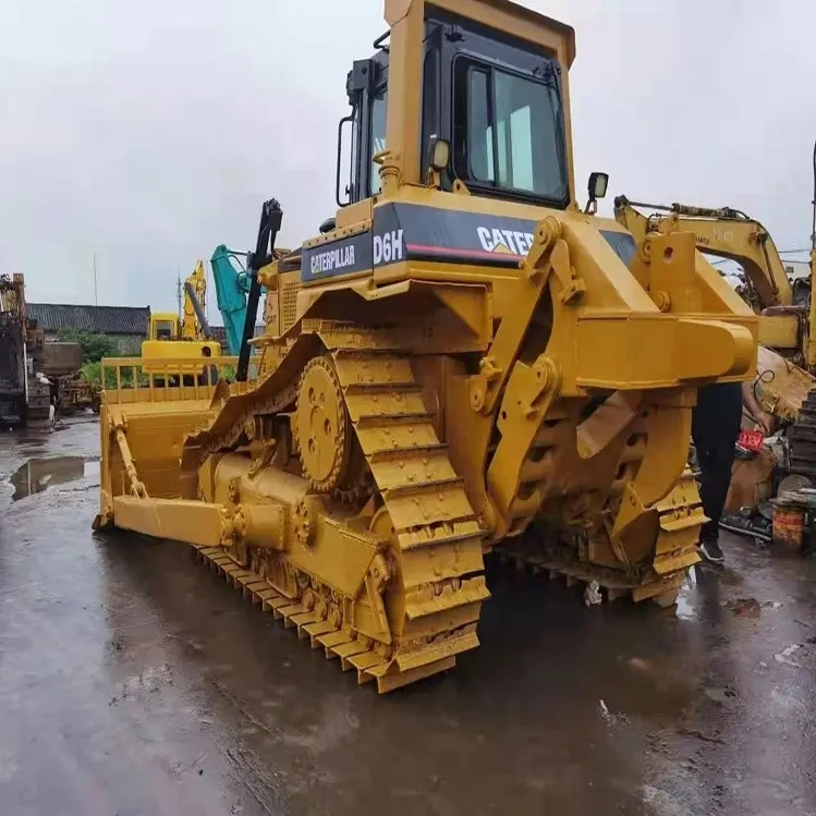 Escavadeira Cat D6h Origem Japão Recondicionada Operação Mecânica Movimento de Terra Escavadeira D6d D6 D6g Bulldozer 3306 Motor D5g, D6d, D6h, D7h, D8r, D9r, D10n