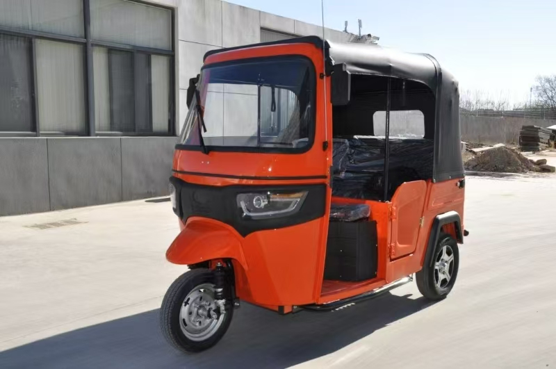 Triciclo elétrico de alta resistência com quadro de aço, gama premium Reev, powertrain estendido