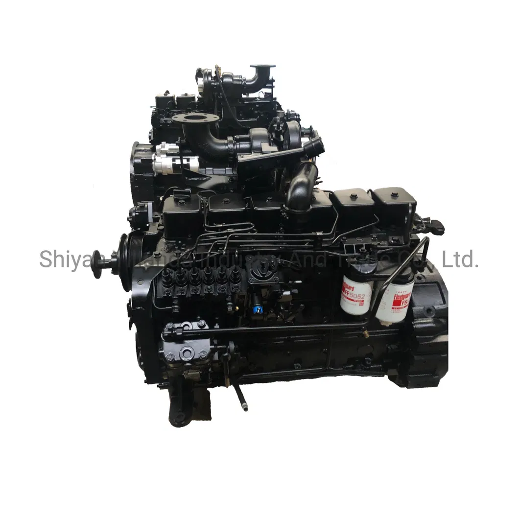 Conjunto de Motor Diesel Dcec Ccec Caminhão Dongfeng 6b5.9 6CT8.3 6D102 6D114 para Máquinas de Construção Marinha Cummins Montagem Completa de Motor Diesel Caminhão Auto OEM