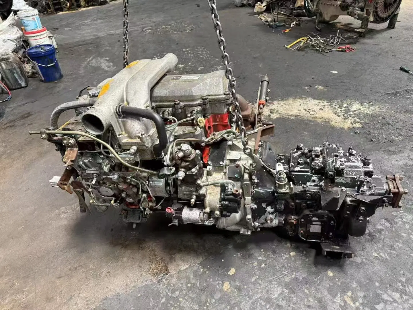 Conjunto de Motor Completo J05CT Totalmente Recondicionado 136 Kw para 10-12 Caminhão Médio de Tonelada