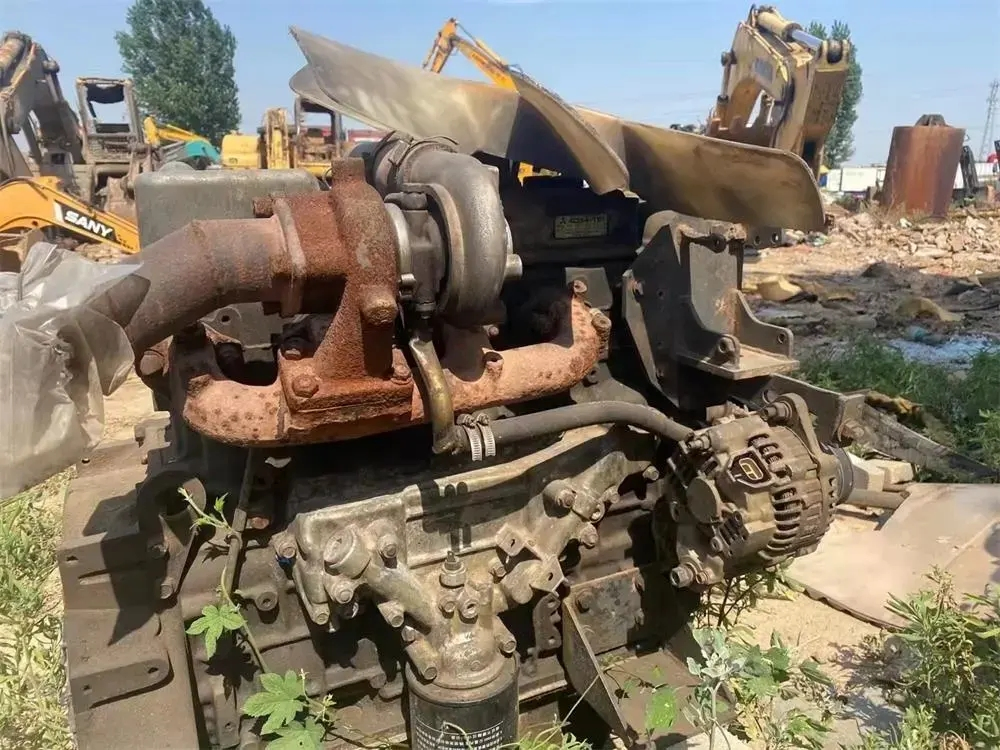 Novo Conjunto de Motor Recondicionado Usado 4D34 Motor de Escavadora para Peças de Máquinas de Construção