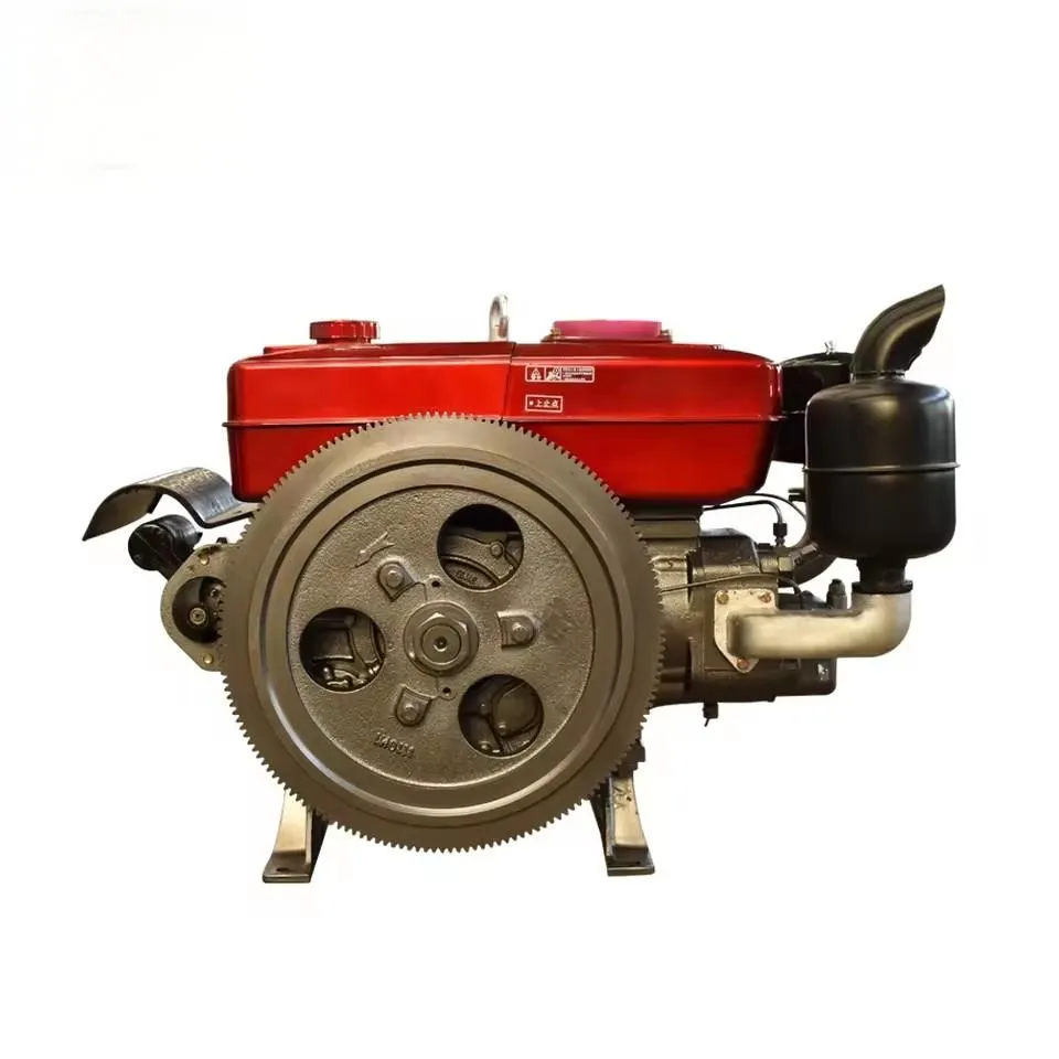 Modelo Popular Zs1115 Motor Diesel de Cilindro Único 24HP Refrigerado a Água 4 Motor Diesel de Curso