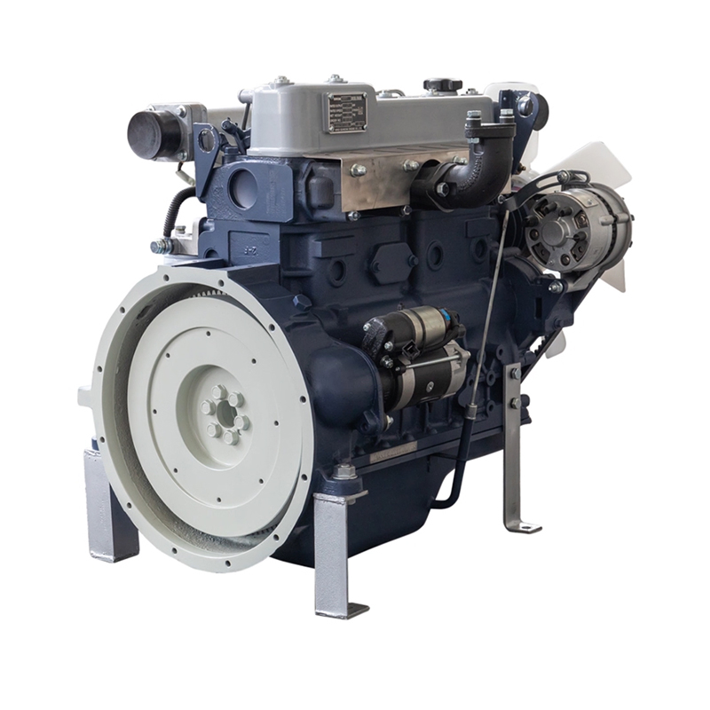 Quatro Estorvos Forjaram Motor Diesel de Aço para Gerador com Ventilador e Radiador