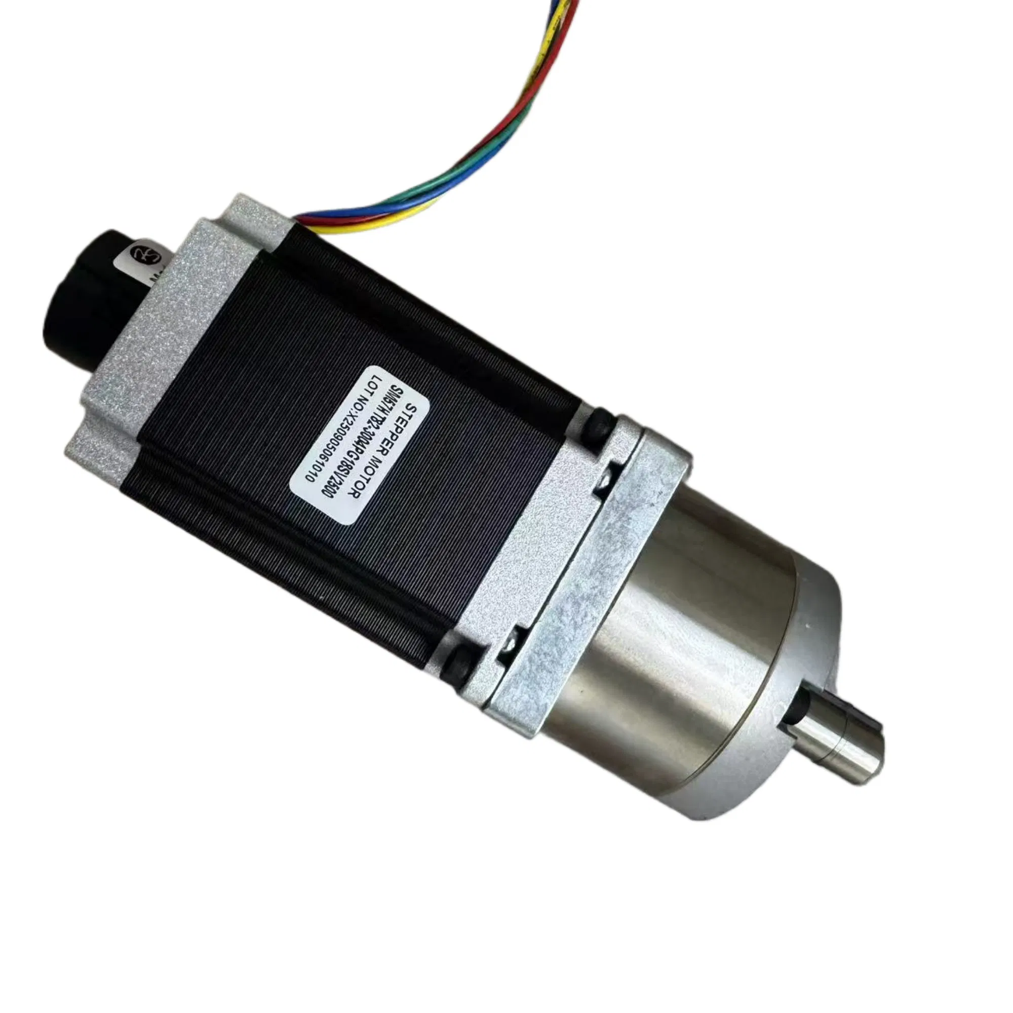 Motor de passo NEMA 23 com engrenagem de baixo retrocesso de boa qualidade 57mm com opção de caixa de engrenagens planetária, com codificador óptico e freio