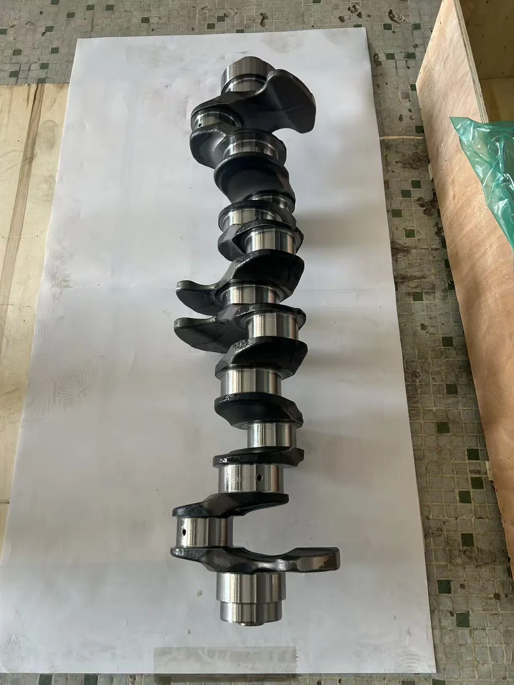 Eixo de manivela de aço forjado para motor a diesel Om471 4710310701 para Mercedes Benz