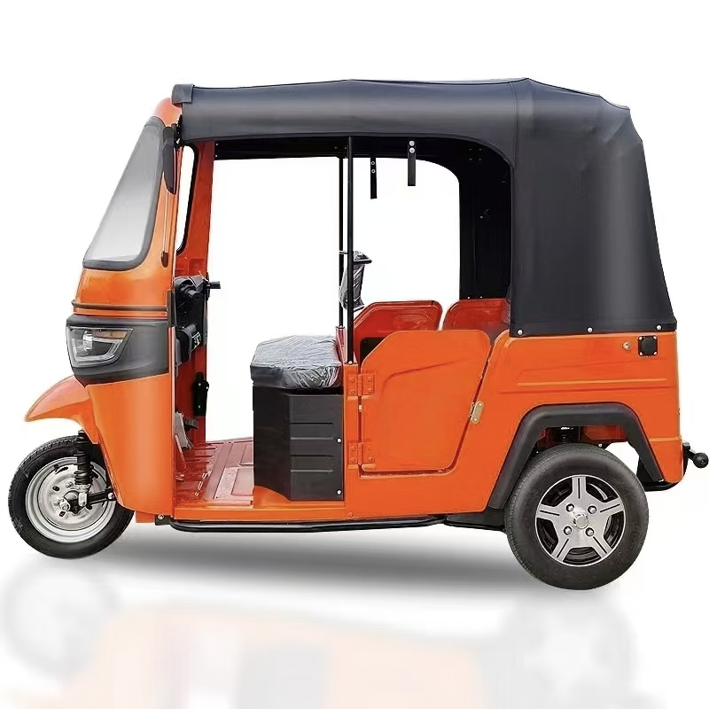 Triciclo elétrico de alta resistência com quadro de aço, gama premium Reev, powertrain estendido
