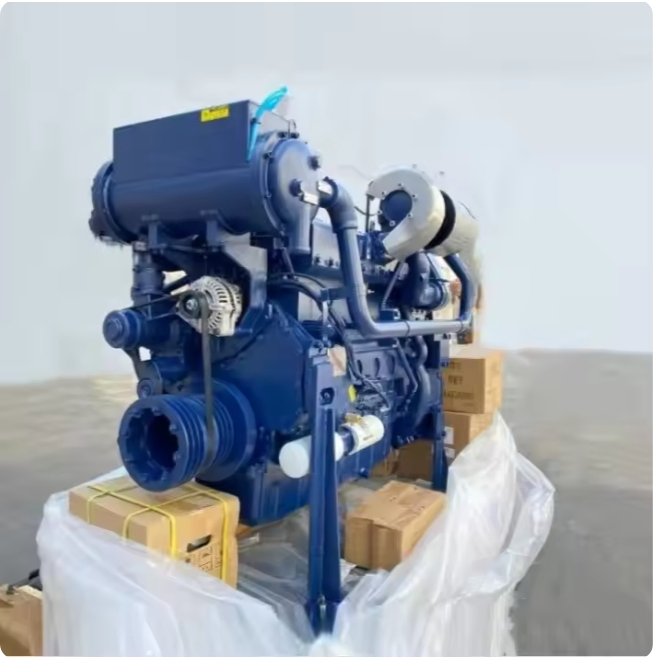 Motores Marinhos Turboalimentados Yhs 300HP para Embarcações Comerciais Motor a Diesel para Uso Marinho
