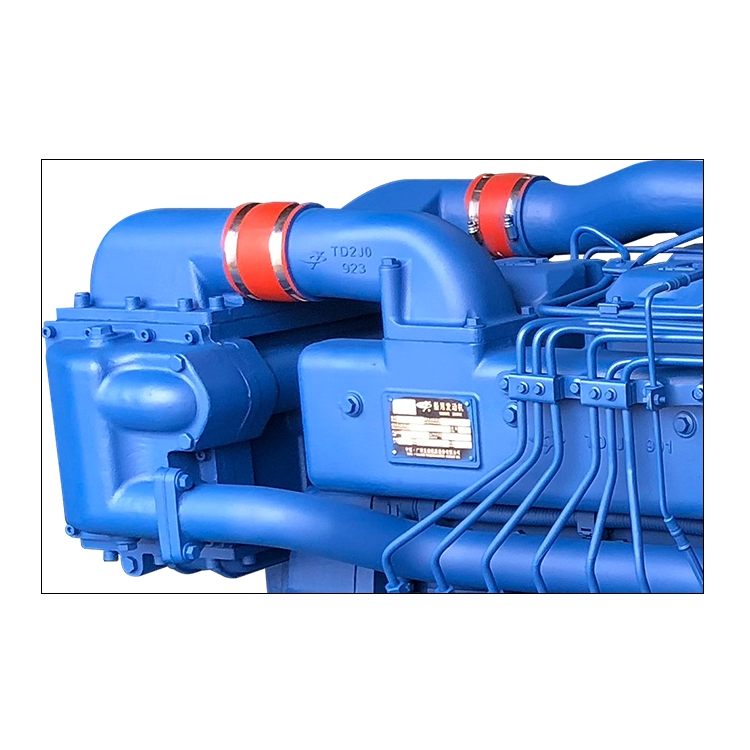 Motores Diesel Marítimos Yuchai 6 Cilindro 445kw 1800rpm Motor Diesel de Barco