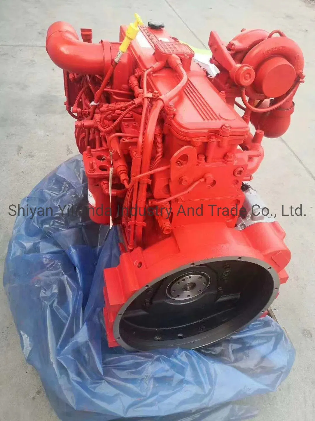 Conjunto de Motor Diesel Turboalimentado com Refrigeração a Água para Máquinas de Construção Novas Qsl8.9 Qsl 260HP