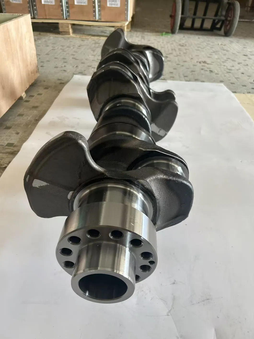 Eixo de manivela de aço forjado para motor a diesel Om471 4710310701 para Mercedes Benz