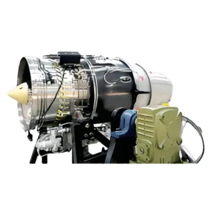 Detalhe do motor turbojato 2