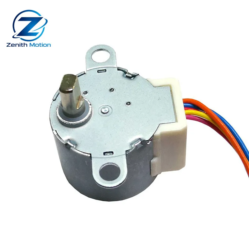 Miniatura 24byj48 Motor de Passo em Lata 12V Motor de Engrenagem com Ímã Permanente para Câmeras de Vigilância