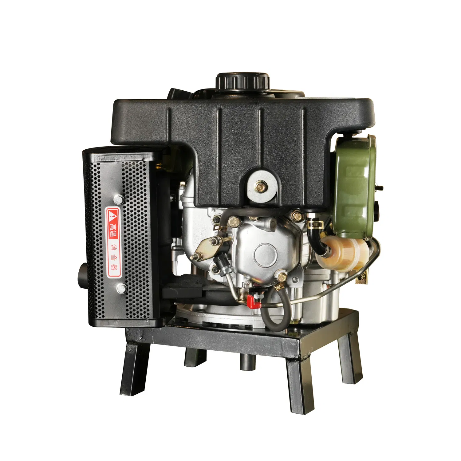 15HP 4-Stroke Motor Diesel Vertical Refrigerado a Ar para Motocicleta