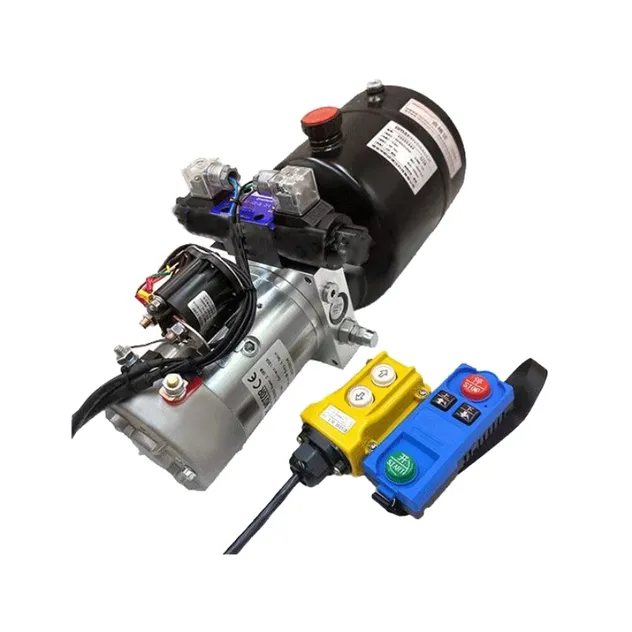 Personalização não padrão máquinas de rolos de lubrificação dupla máquinas de elevação portáteis elétricas Sistema da unidade de potência hidráulica do motor a diesel de controlo integrado
