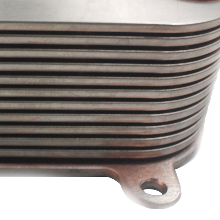 612630010050 Sistema de Resfriamento do Motor do Resfriador de Óleo de Aço Inoxidável da Caminhão Weichai Shacman