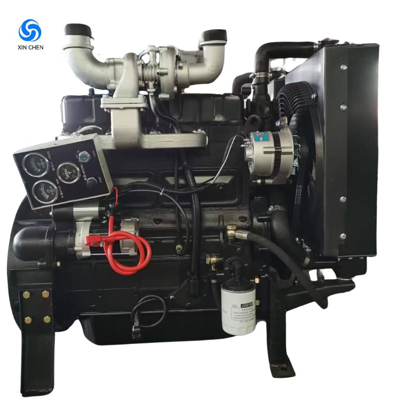 K4100zd 75HP Motor Diesel Turboalimentado de Alta Estabilidade 4-Cylinder Refrigerado a Água para Bomba Autoescorvante de Triturador de Fábrica