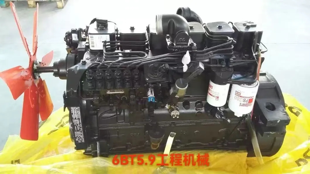 Motor Diesel Recondicionado 4bt, 6bt, 6c, 6L, Qsb4.5, Qsb6.7, Qsc8.3, Qsl9, Qsm11, Nta855, Qsx15, Kta19, Qsk19, Qsk23, K38, K50 para Uso em Escavadora